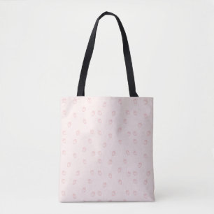 Bolso De Tela Minimalismo de Fresa