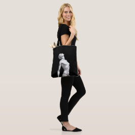 Bolso De Tela Minimalist Female Android Aesthetic Art - Bold Fut