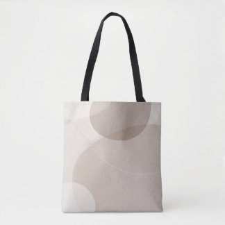 Bolso De Tela Minimalist Neutral Abstract