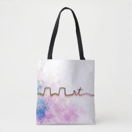 Bolso De Tela Minimalist RT Design | Inhalotherapy Inspired
