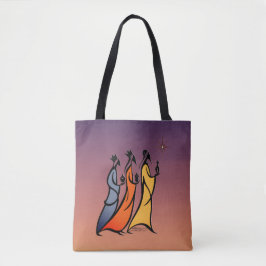 Bolso De Tela Minimalist Three Wise Men