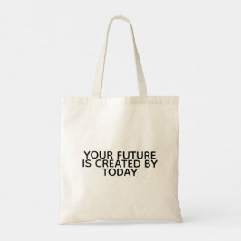 BOLSO DE TELA MINIMALIST TYPOGRAPHY QUOTE TOTE BAG