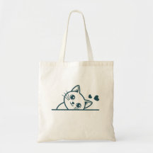 Minimalista Moderno Gato Espiando La Felicidad Est