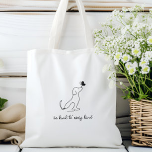 Bolso De Tela Minimalista Moderno Sé Amable Con Todo Tipo De Per