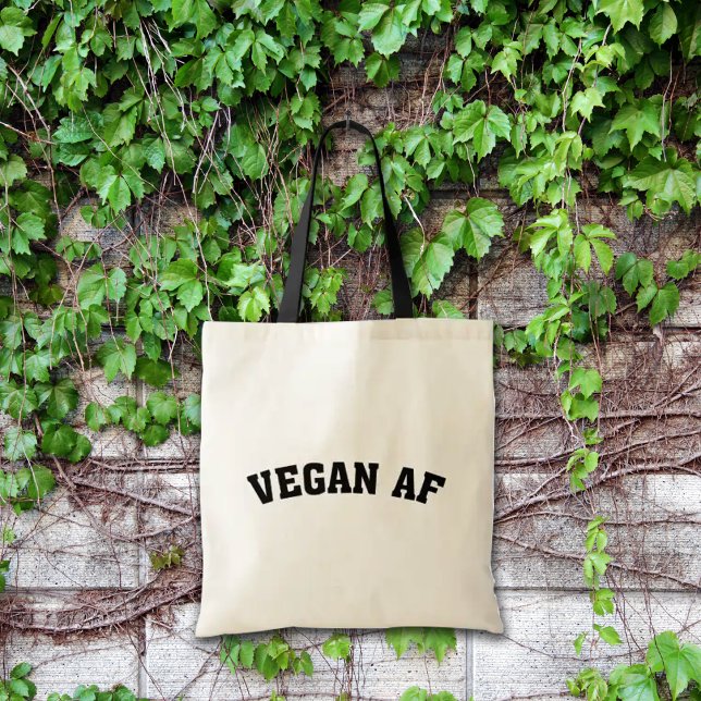 Bolso De Tela Minimalista Vegana AF (Subido por el creador)
