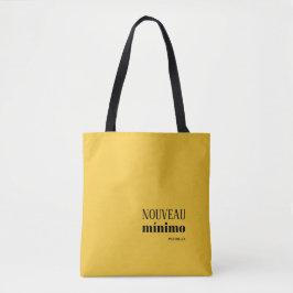Bolso De Tela Mínimo amarillo NOUVEAU MINIMO personalizado