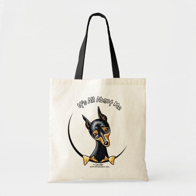 Bolso De Tela Ministra Pinscher IAAM (Frente)