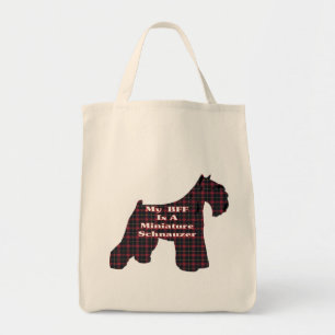 Bolso De Tela Ministra Schnauzer BFF Tote Bag