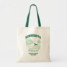 Bolso De Tela Minnesota Wedding Welcome Bag, State Love