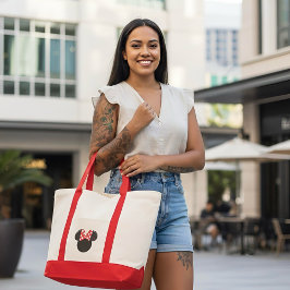 Bolso De Tela Minnie