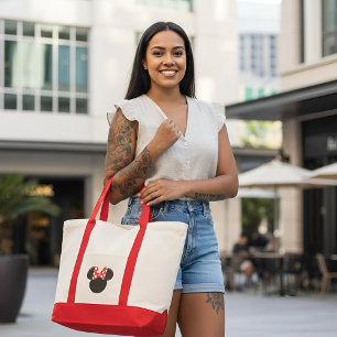 Bolso De Tela Minnie