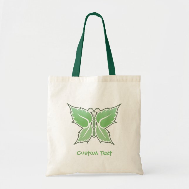 Bolso De Tela Mint Butterfly (Frente)