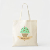 Mint Choc Chip Ice Cream Cone Personalizado