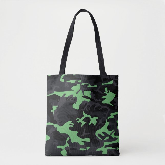 Bolso De Tela Mint Highlights Camo (Anverso)