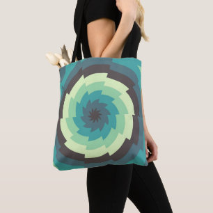 Bolso De Tela Mint Shockwave