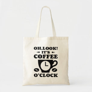Bolso De Tela ¡Mira! Es el café O’Clock