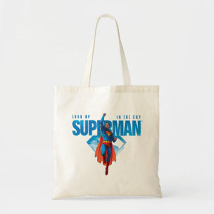 Bolso De Tela Mira, es Superman