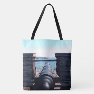 Bolso De Tela Mirando hacia abajo el barril