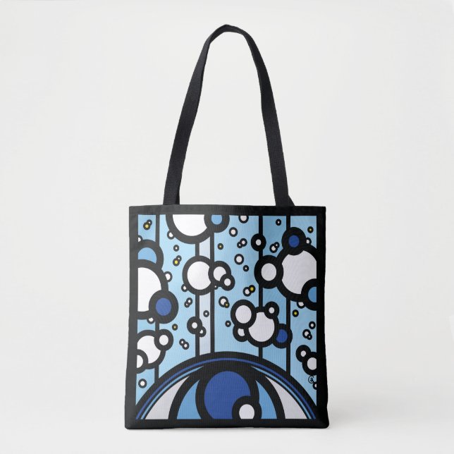 Bolso De Tela Mirando hacia arriba (Anverso)
