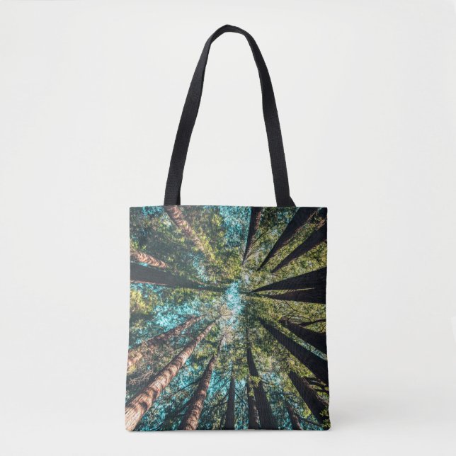 BOLSO DE TELA MIRANDO HACIA ARRIBA (Anverso)