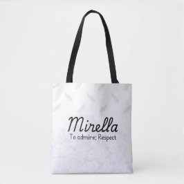 Bolso De Tela Mirella Tote Bag