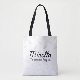 Bolso De Tela Mirella Tote Bag