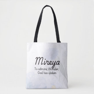 Bolso De Tela Mireya Tote Bag
