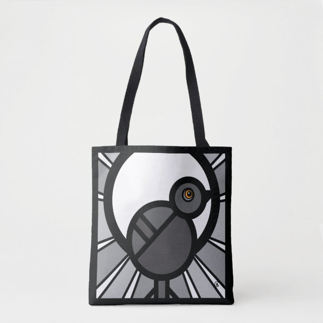 Bolso De Tela Mirlo (Anverso)