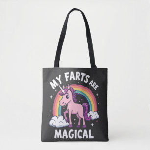 Bolso De Tela Mis Faros Son Un Arcoiris De Unicornio Gracioso