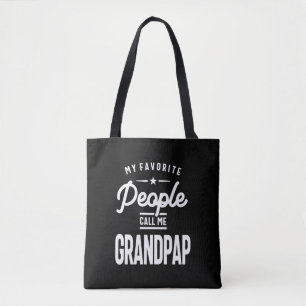 Bolso De Tela Mis favoritos me llaman Grandpap