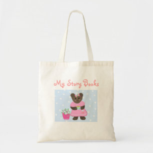 Bolso De Tela Mis libros de historias - Osito de peluche