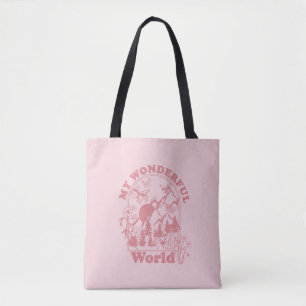 Bolso De Tela Mis maravillosas flores retro del mundo