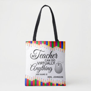 Bolso De Tela Mis profesores pueden hacer prácticamente cualqui