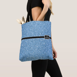 Bolso De Tela Miss América: Concurso Tiara Purpurina Tote Bag