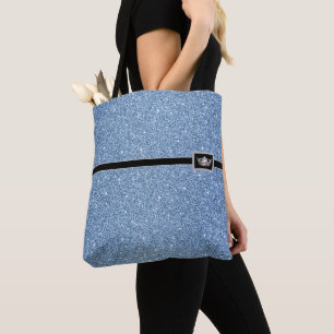 Bolso De Tela Miss America Crown Pageant Faux Purpurina Tote Bag