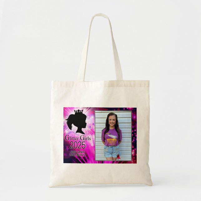Bolso De Tela Miss April (Frente)