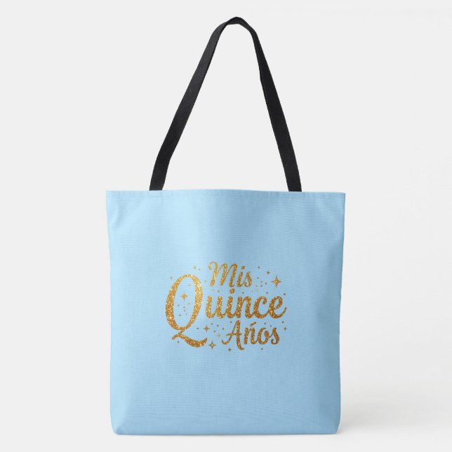 Bolso De Tela Miss Quince Tote Bag (Anverso)