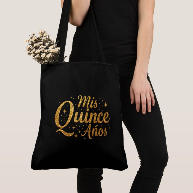 Bolso De Tela Miss Quince Tote Bag (Detalle)