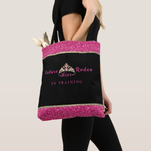 Bolso De Tela Miss Rodeo Corona Futura Miss Rodeo en capacitació