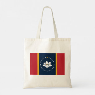 Bolso De Tela mississippi nueva bandera usa Estados Unidos mag d
