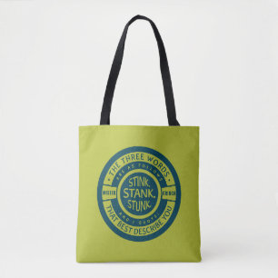 Bolso De Tela Mister Grinch Stink Stank Stunk
