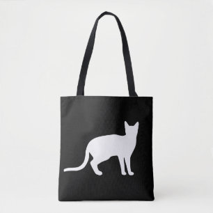 Bolso De Tela Mistique de la costa: una elegante silueta gata