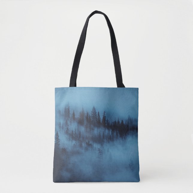BOLSO DE TELA MISTY PINE FOREST (Anverso)