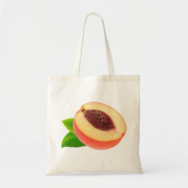 Bolso De Tela Mitad de melocotón (Frente)