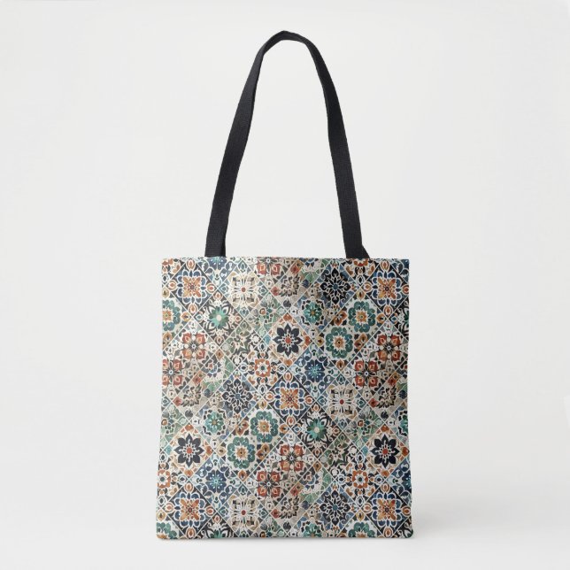 Bolso De Tela Mixología de Marruecos (Anverso)