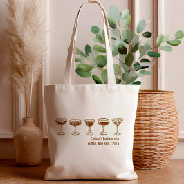 Bolso De Tela Mocha Bridesmaid Espresso Martini Bachelorette