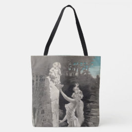Bolso De Tela Mochila de cadena de dibujo