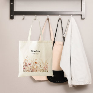 Bolso De Tela Mochila de novia beige rosa