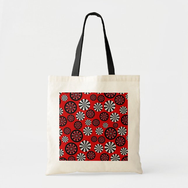 Bolso De Tela Mod Dartboards (Frente)