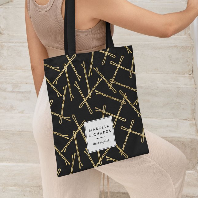 Bolso De Tela Moda Bobby Pins Black Personalizado (Subido por el creador)